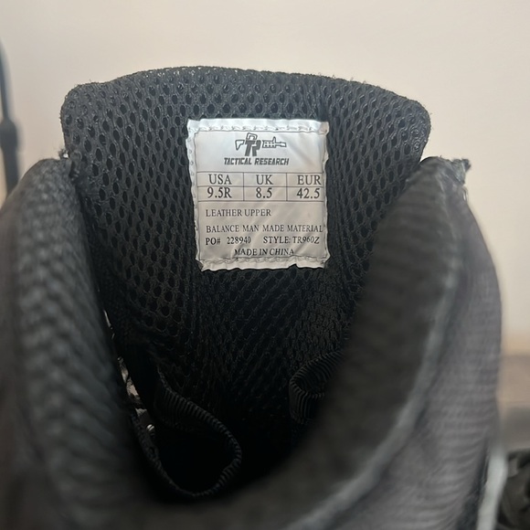 Men's Belleville TR960Z Hot Weather Side-Zip Tactical Boots - Picture 9 of 15